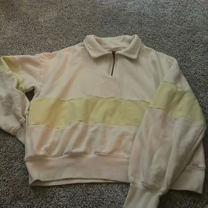 Jacket; retro; half zip